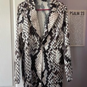 PrettyLittleThing Black and White Blazer Dress